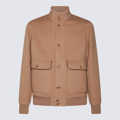 Tod's Camel Coat - Tod's - Modalova