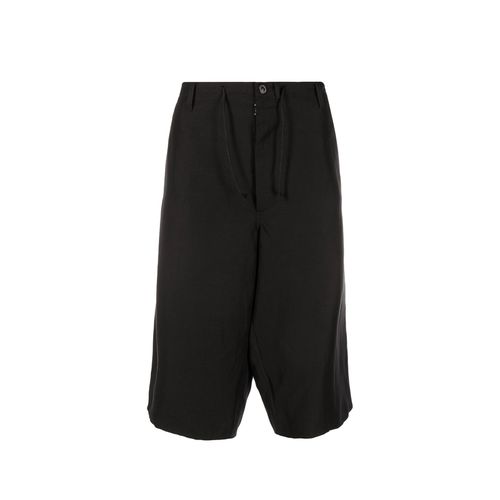 Blend Linen Bermuda Shorts - Maison Margiela - Modalova