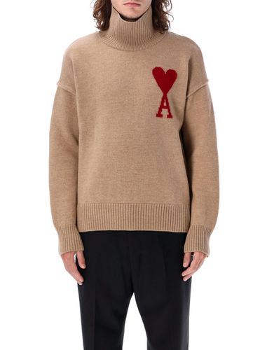 Red Adc Sweater - Ami Alexandre Mattiussi - Modalova