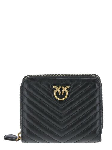 Taylor Leather Zip Around Wallet - Pinko - Modalova