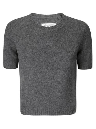 Wool Half-sleeved Sweater - Maison Margiela - Modalova