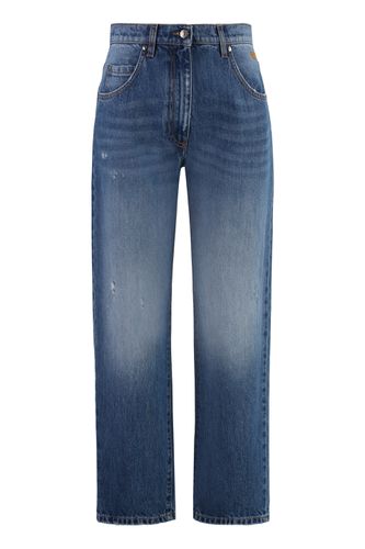 MSGM Cropped Jeans - MSGM - Modalova