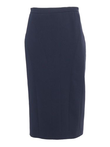 Max Mara Studio Blue Skipper Skirt - Max Mara Studio - Modalova