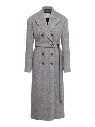 Double-breasted Belted Coat - SportMax - Modalova