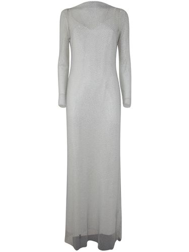 Embellished Mesh Caracas Long Dress - Max Mara - Modalova