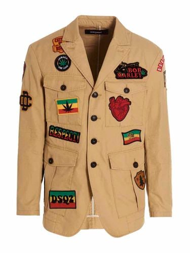 Dsquared2 military Blazer - Dsquared2 - Modalova