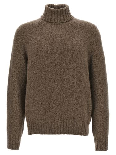 Zegna Boucle Silk Cashmere Sweater - Zegna - Modalova