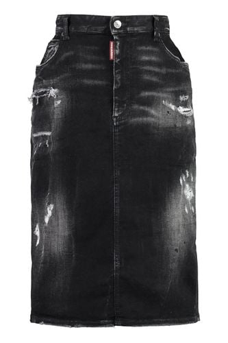 Dsquared2 Denim Skirt - Dsquared2 - Modalova