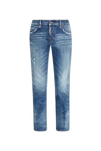 Dsquared2 Distressed Cropped Jeans - Dsquared2 - Modalova