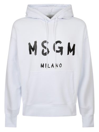 MSGM Logo Print Sweatshirt - MSGM - Modalova