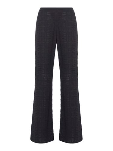 Givenchy 4g Jacquard Flared Pants - Givenchy - Modalova