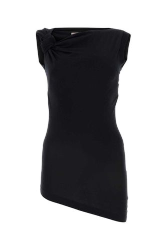 Knot-detailed Asymmetric-hem Top - Alexander McQueen - Modalova