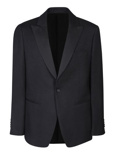 Lardini Crinkle Black Jacket - Lardini - Modalova