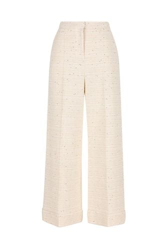 Valentino Straight Hem Wide Leg Trousers - Valentino Garavani - Modalova