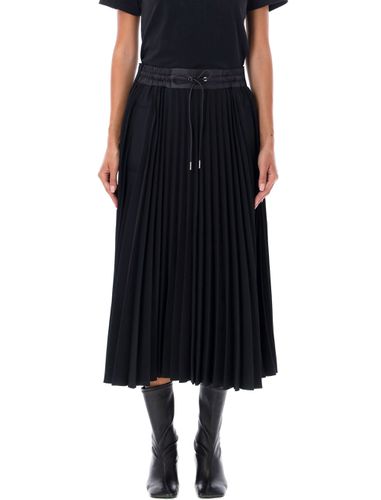 Sacai Tech Pleated Skirt - Sacai - Modalova