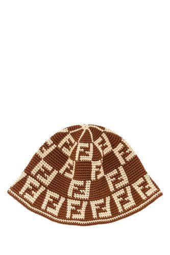 Fendi Two-tone Crochet Bucket Hat - Fendi - Modalova