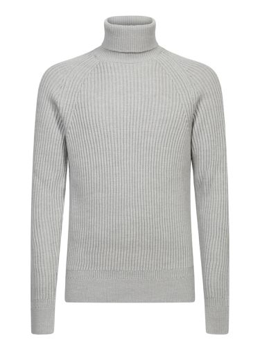 Zanone Grey Turtleneck Sweater - Zanone - Modalova