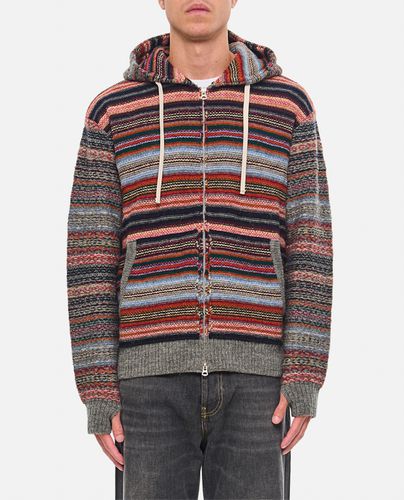 Junya Watanabe Zipped Hooded Knit - Junya Watanabe - Modalova