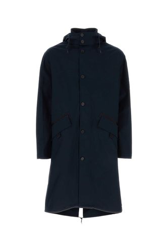 A. P.C. Midnight Blue Stretch Cotton Parka - A.P.C. - Modalova