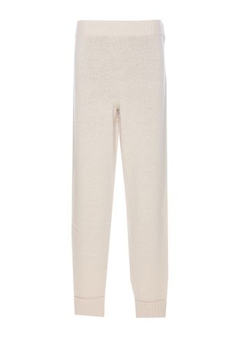 Mixed Wool And Lurex Trousers - TwinSet - Modalova