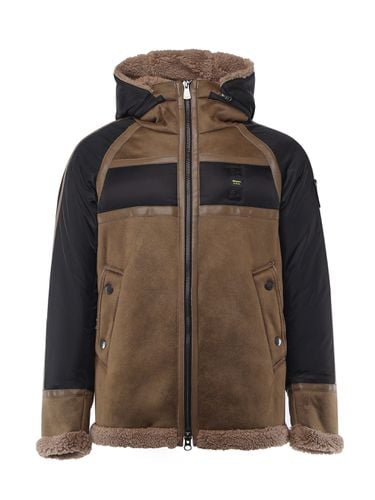 Blauer Eco-fur Jacket Horace - Blauer - Modalova