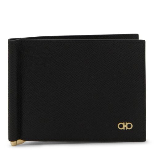 Logo Plaque Bi-fold Wallet - Ferragamo - Modalova