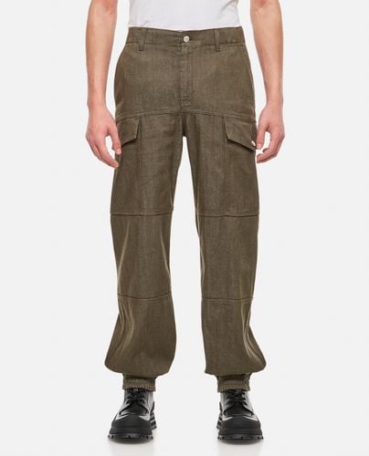 Denim Cotton Jogger - Alexander McQueen - Modalova