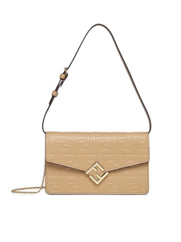 Fendi Wallet On Chain Calf Stampa - Fendi - Modalova