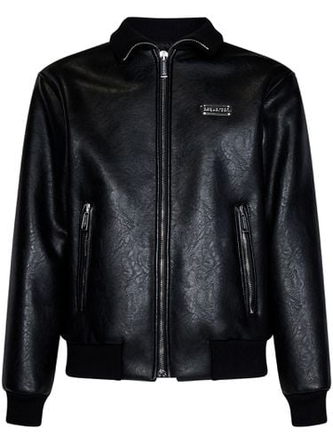 Foux Shearling Bomber Jacket - Dsquared2 - Modalova