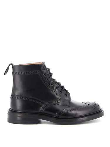 Tricker's Stow Black Calf Dainite - Tricker's - Modalova