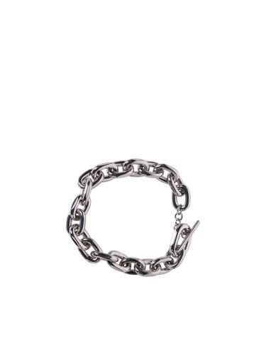 Xl Link Necklace In Silver - Paco Rabanne - Modalova