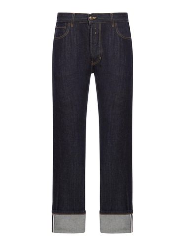 Straight-leg Turn-up Hem Jeans - Alexander McQueen - Modalova