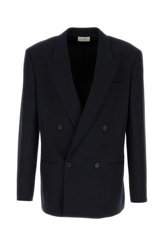 Navy Wool Donnes Jacket - The Row - Modalova