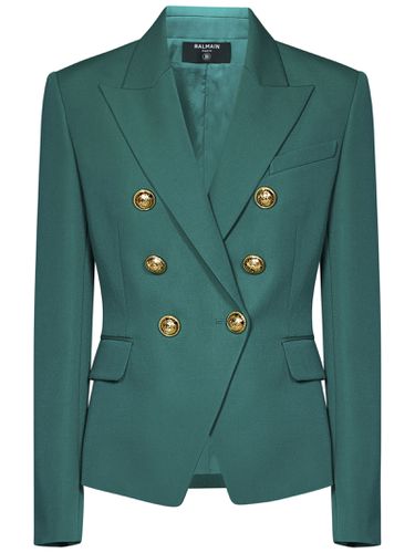 Double-breasted Tailored Blazer - Balmain - Modalova