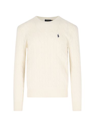 Polo Ralph Lauren Plaited Sweater - Polo Ralph Lauren - Modalova