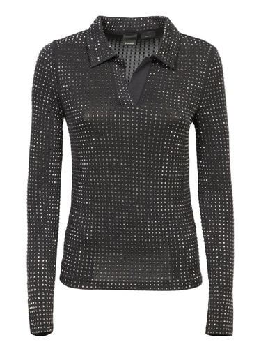 Kooser Stud-embellished Polo Top - Pinko - Modalova