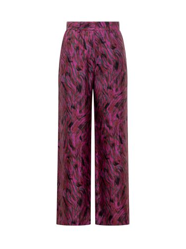 Lanvin Fuchsia Fur Pants - Lanvin - Modalova