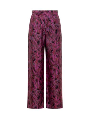 Lanvin Fuchsia Fur Pants - Lanvin - Modalova