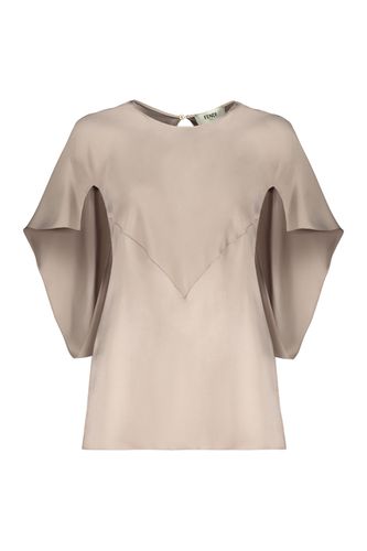 Fendi Silk Blouse - Fendi - Modalova