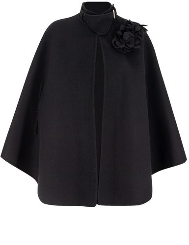 Wool Cloth Cape - Ermanno Scervino - Modalova