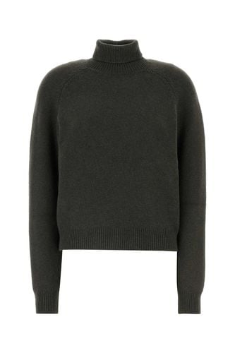 Dark Green Cashmere Blend Sweater - Fendi - Modalova