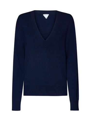 V-neck Knitted Jumper - Bottega Veneta - Modalova