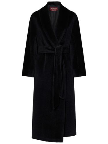 Usa Coat In Alpaca And Wool - Max Mara - Modalova