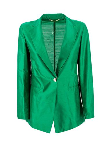 Single-breasted One Button Jacket - Max Mara Studio - Modalova