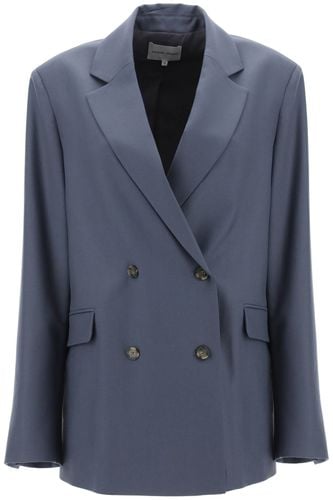 Donau Double-breasted Blazer - Loulou Studio - Modalova