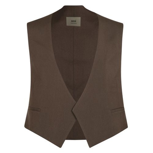 Paris Open Front Waistcoat - Ami Alexandre Mattiussi - Modalova