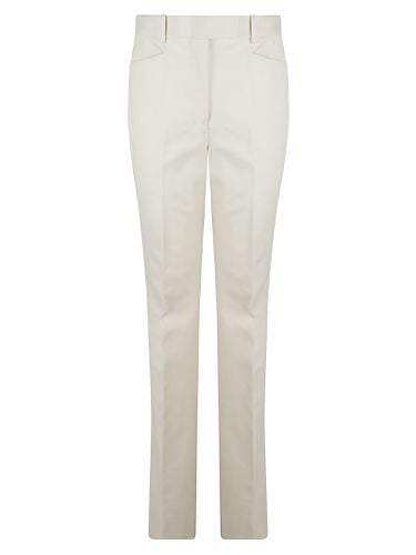 Cotton Moleskin Tailored Leg Trousers - Tom Ford - Modalova