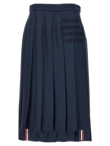 Below Knee Dropped Back Pleated Skirt - Thom Browne - Modalova