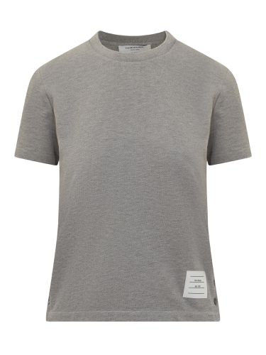 Thom Browne T-shirt With Logo - Thom Browne - Modalova