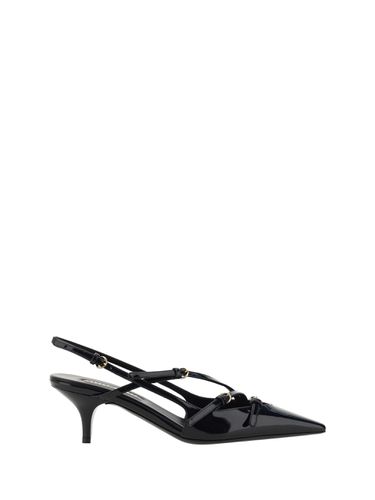 Miu Miu Pointed Toe Strapped Pumps - Miu Miu - Modalova